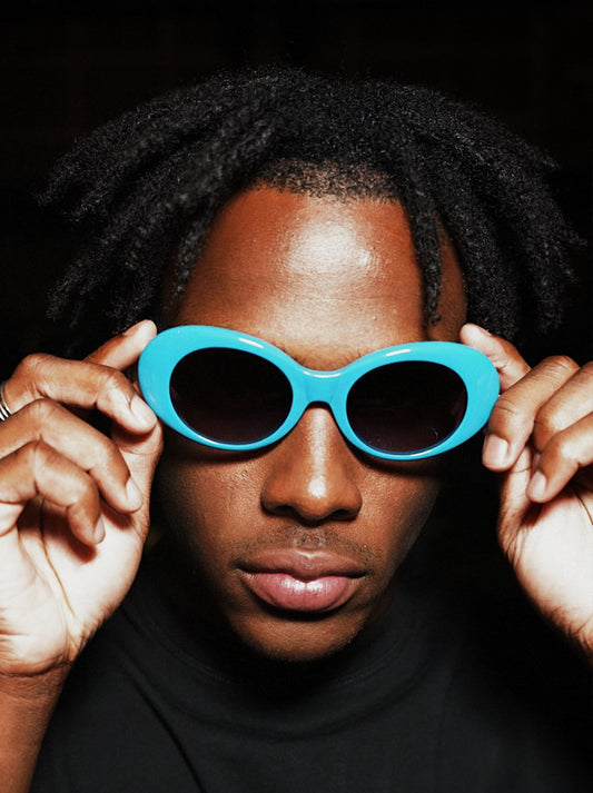 AUDREY Grey / Gradient Purple