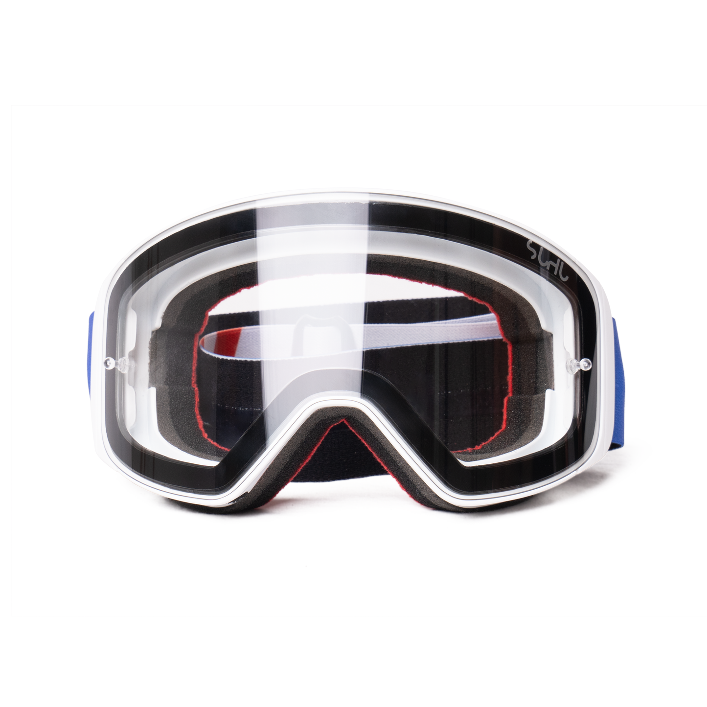 LIGHTSPEED MX GOGGLES / WHITE / BALI DIRT BIKES LIMITED EDITION