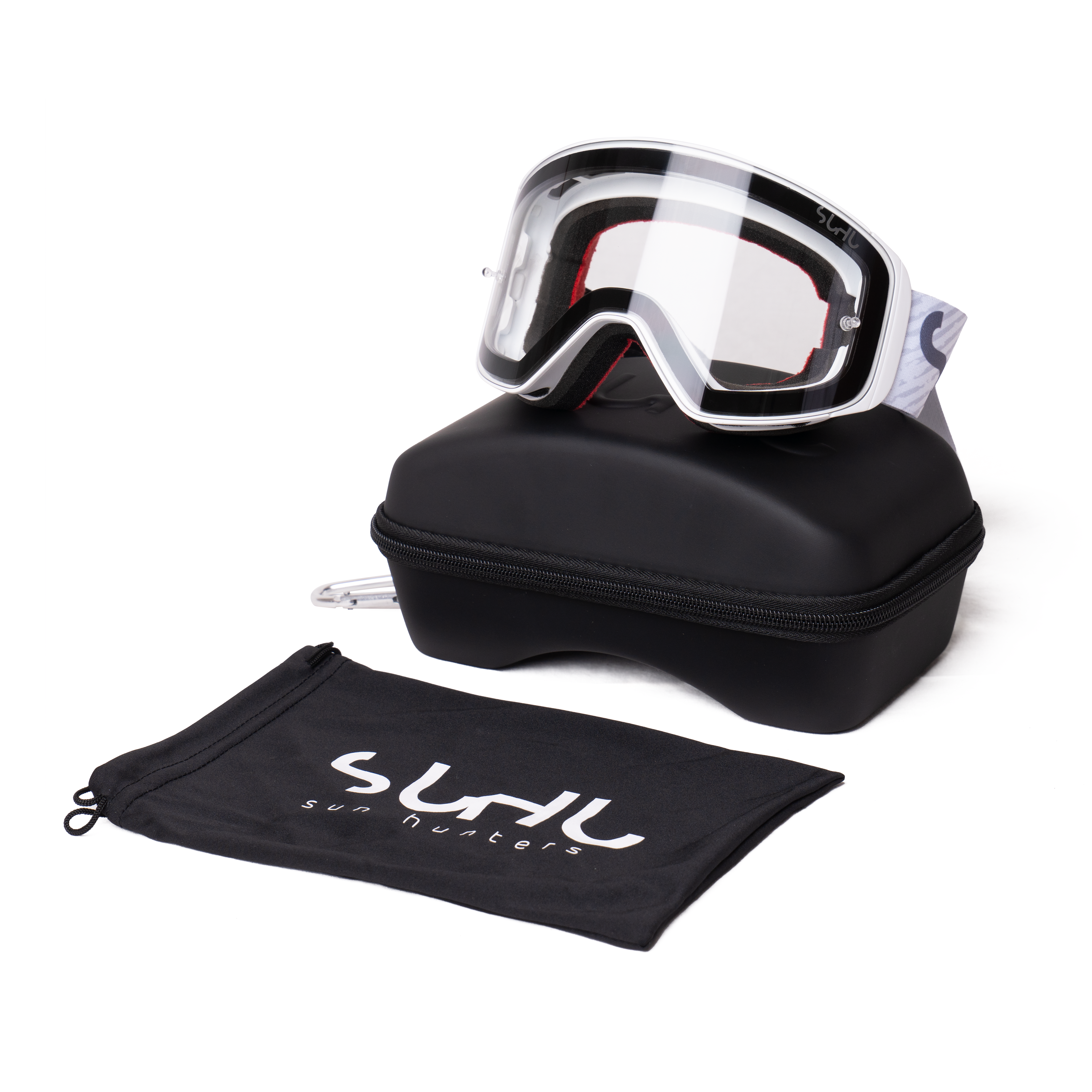LIGHTSPEED MX GOGGLES / WHITE / WHITE – Sun Hunters