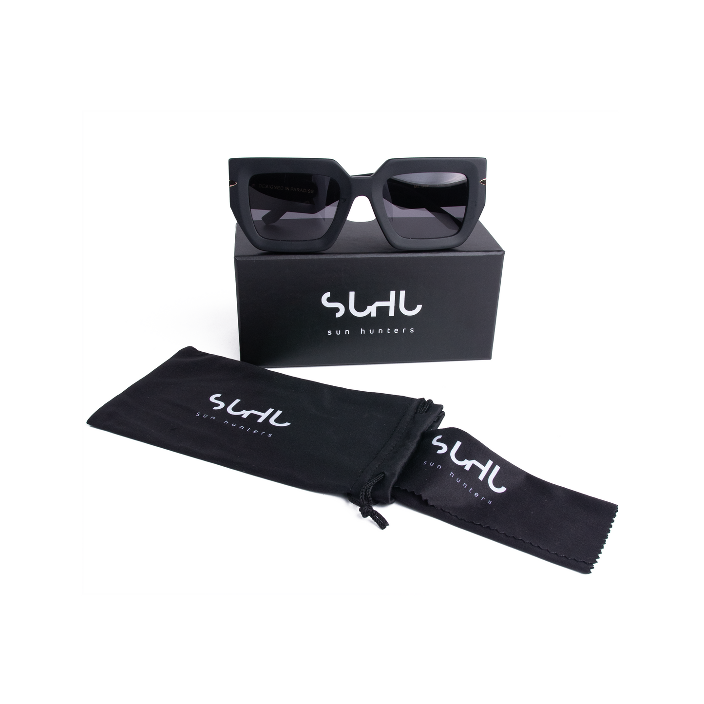 MR. BEN Matte Black / Smoke Polarized