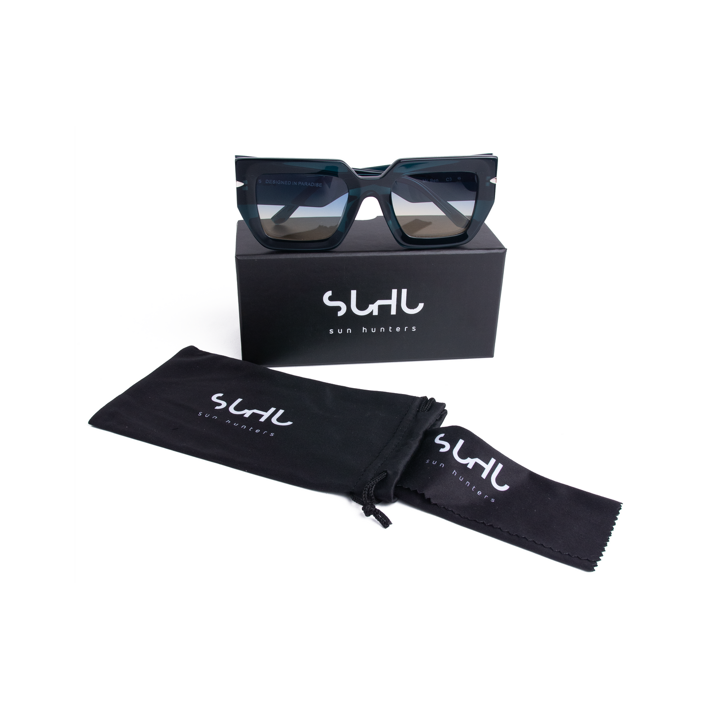 MR. BEN Blue / Gradient Green