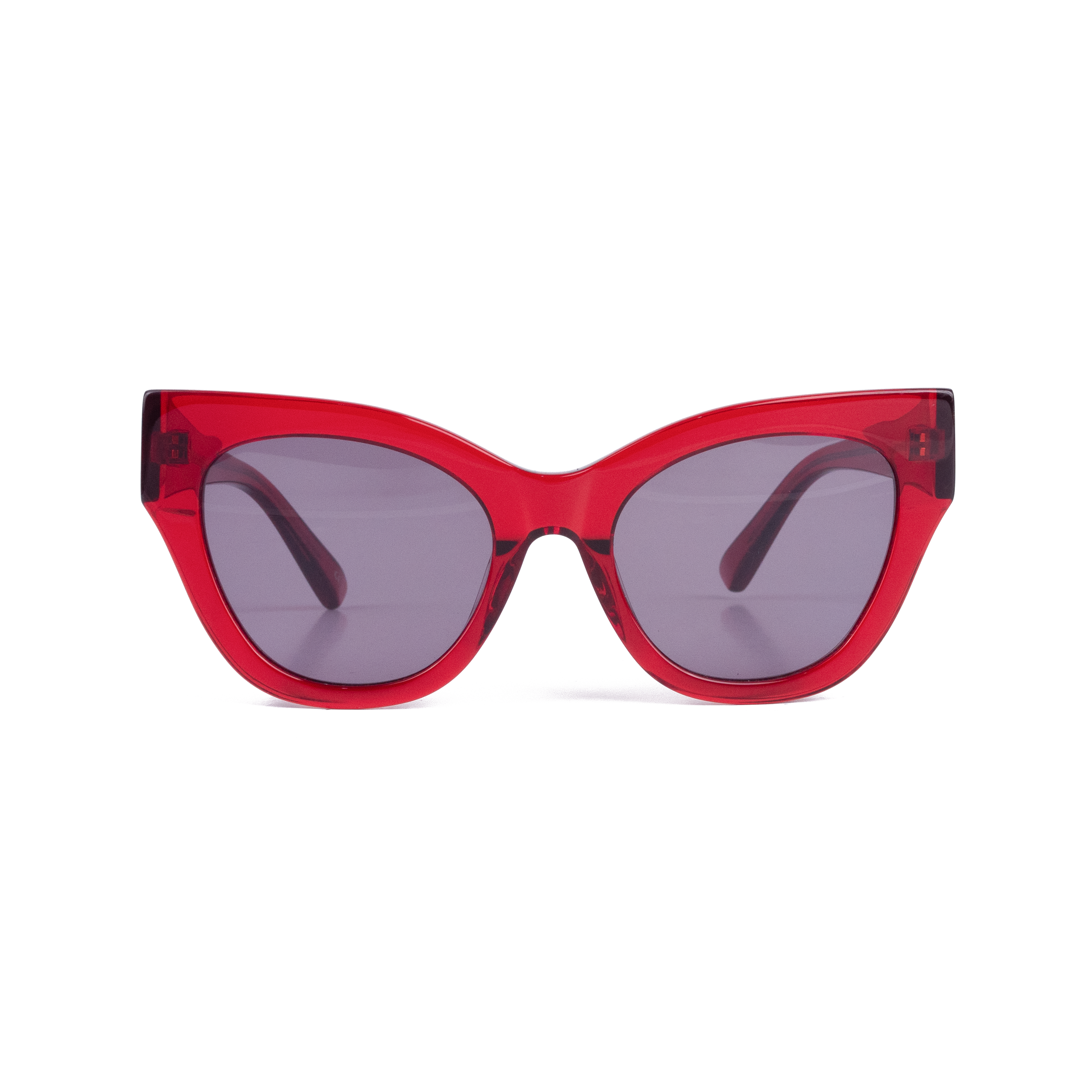 JEYDA in Trans Cherry | SUHU Sunglasses – Sun Hunters